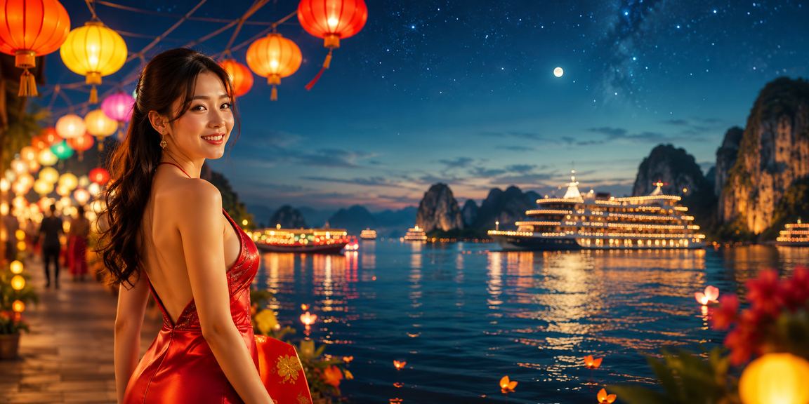 Giải trí đánh cá phiên bản game tại chợ đêm Hạ Long