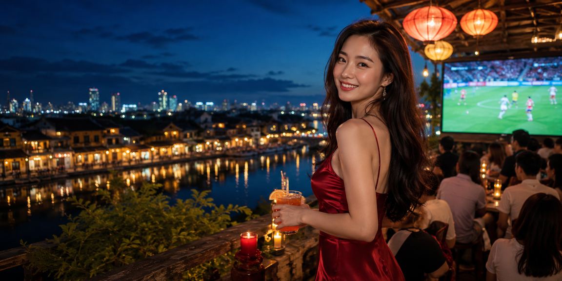 Giao diện cá cược bóng đá sinh động tại Hội An